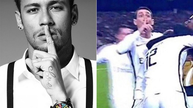Neymar troll Di Maria không thương tiếc trên MXH