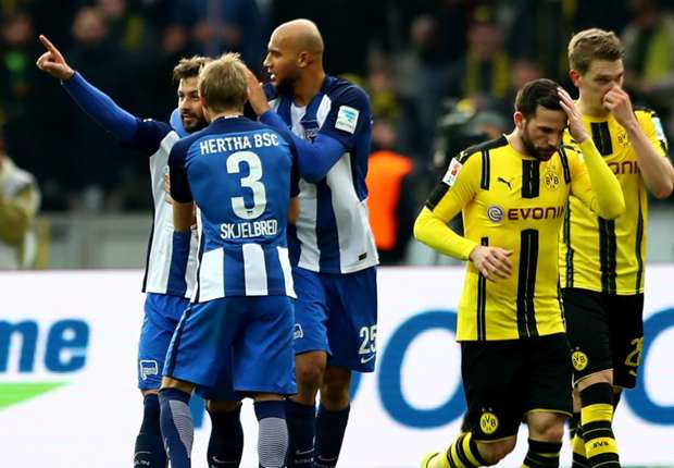 Ảnh bài viết Hertha Berlin 2-1 Dortmund (Vòng 24 Bundesliga)