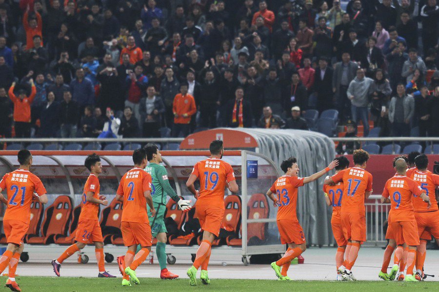 Ảnh bài viết Shandong Luneng 2:1 Guangzhou Evergrande (Vòng 2 CSL)