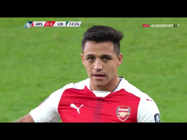 Màn trình diễn của Alexis Sanchez vs Lincoln