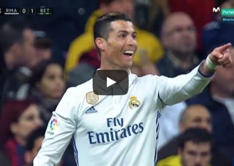 Ảnh bài viết Màn trình diễn của Cristiano Ronaldo vs Real Betis