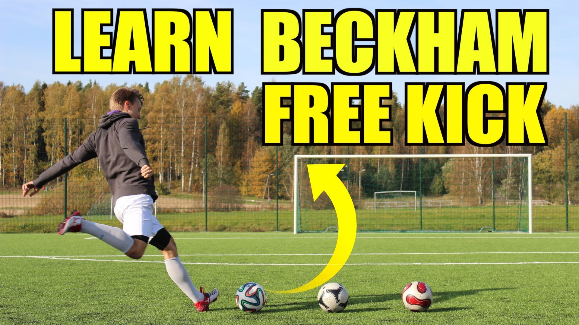 Ảnh bài viết Cách sút phạt đỉnh như David Beckham