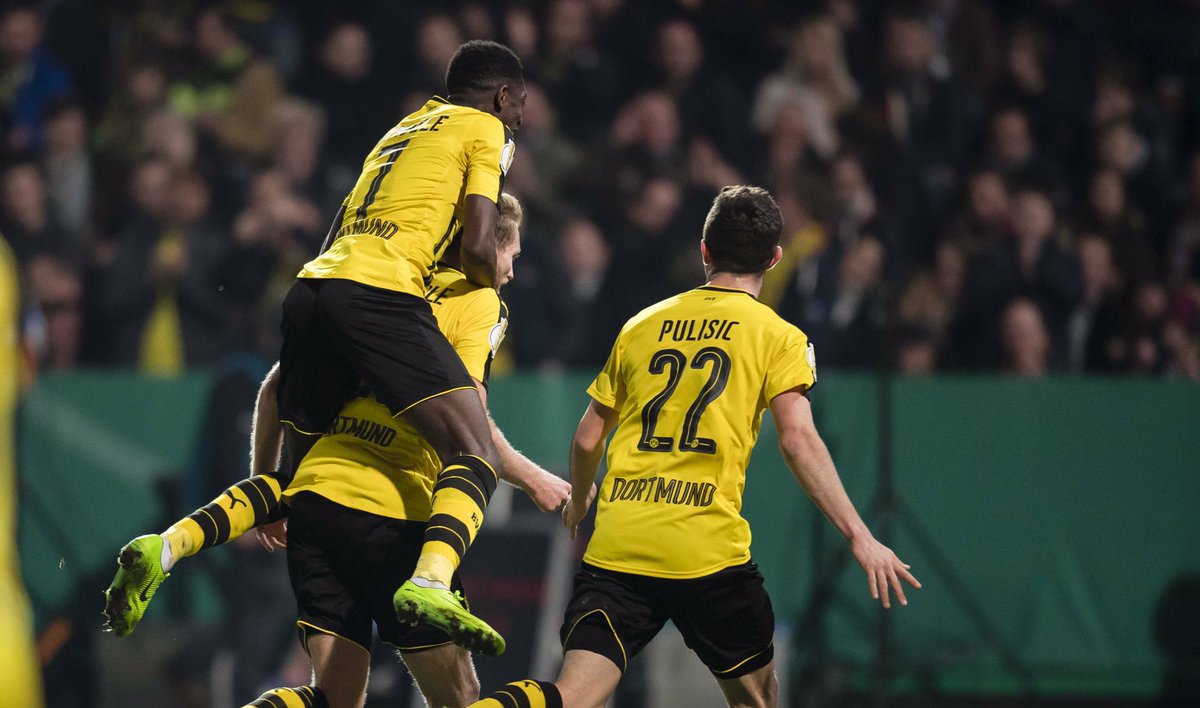 Chùm ảnh: Dortmund hạ gục "chú ngựa ô" đến từ giải hạng 3