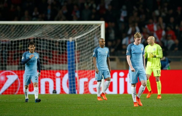 5 điểm nhấn Monaco 3-1 Man City: Trăm sự tại Pep