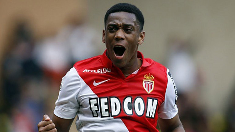 Ảnh bài viết Anthony Martial khi còn khoác áo Monaco