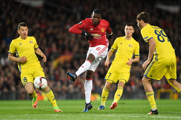 5 điểm nhấn M.U 1-0 Rostov: Quỷ đỏ khổ vì Pogba; Romero hoá "người nhện"