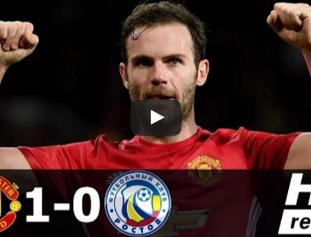 Ảnh bài viết Manchester United 1-0 Rostov (lượt về vòng 16 đội Europa League)