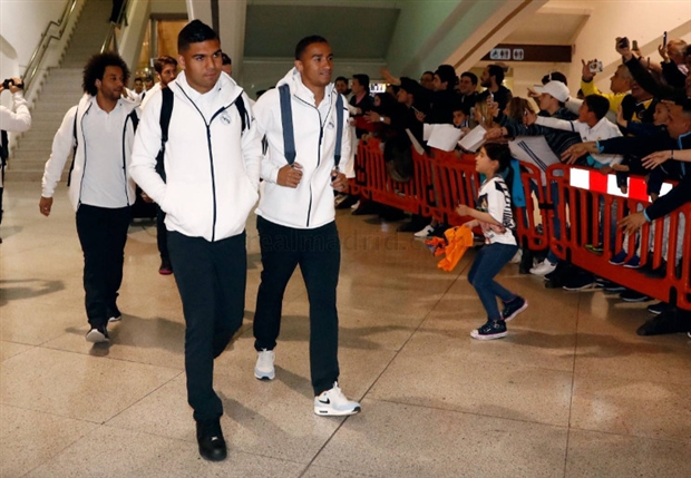 Ảnh bài viết CĐV nhí 'xé rào' xin chữ ký sao Real tại Bilbao