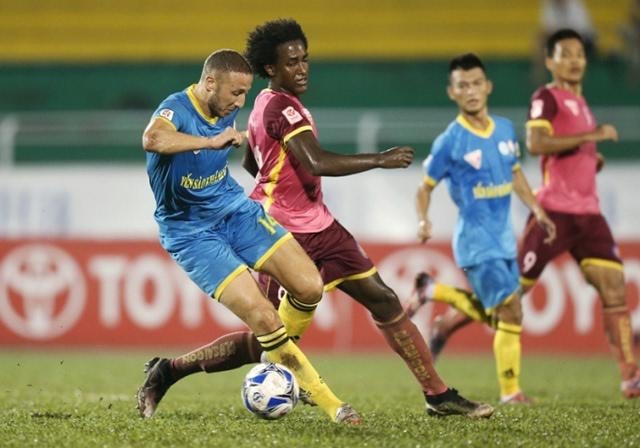 Ảnh bài viết Sanna Khánh Hòa BVN 0-0 Sài Gòn FC (Vòng 10 V-League 2017)