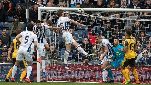 Ảnh bài viết 5 điểm nhấn West Brom 3-1 Arsenal: Khi Pháo thủ không biết thủ