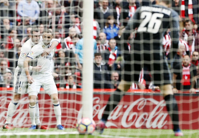 Ảnh bài viết Chùm ảnh: Benzema và Casemiro nổ súng, Real vượt ải Bilbao thành công