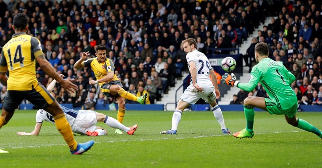 Ảnh bài viết Màn trình diễn của Alexis Sanchez vs West Brom