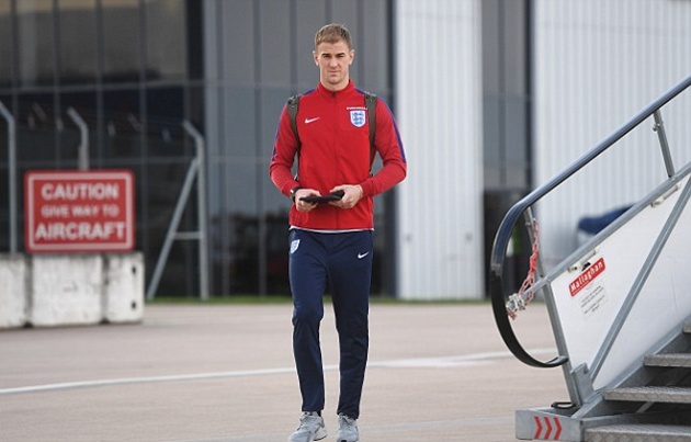 Ảnh bài viết Joe Hart trầm tư trong ngày lên đường đại chiến với Đức