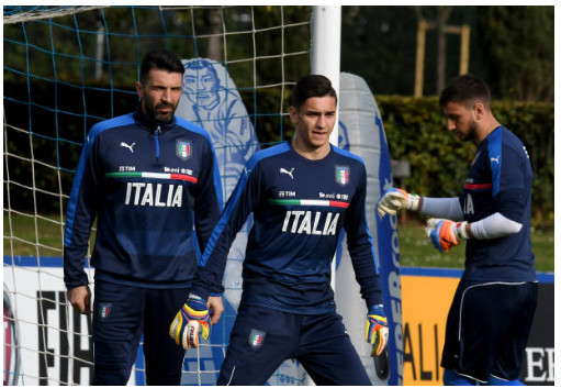 Ảnh bài viết Buffon  'nhiệt tình' giành khung gỗ với 2 hậu bối