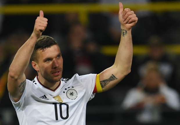 Ảnh bài viết Siêu phẩm nã đại bác của Lukas Podolski vào lưới tuyển Anh