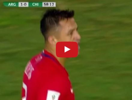 Ảnh bài viết Màn trình diễn của Alexis Sanchez vs Argentina