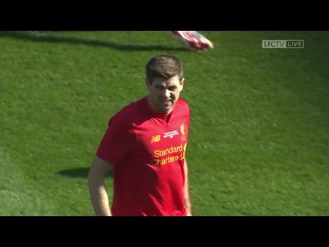 Ảnh bài viết Màn trình diễn của Gerrard vs Real Madrid Legends