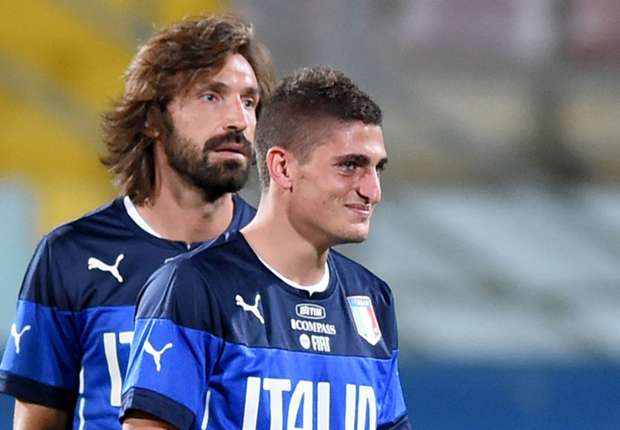 Ảnh bài viết Pirlo 'nắn gân' Verratti: "Đừng nghĩ cậu ấy là tôi"