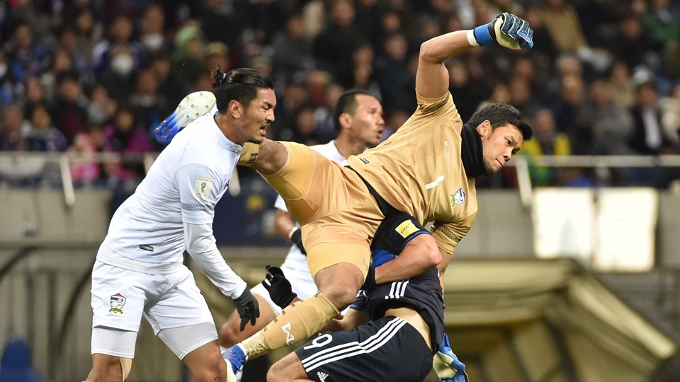 Ảnh bài viết Chùm ảnh: Trên đất mặt trời mọc, Thái Lan thua tan nát