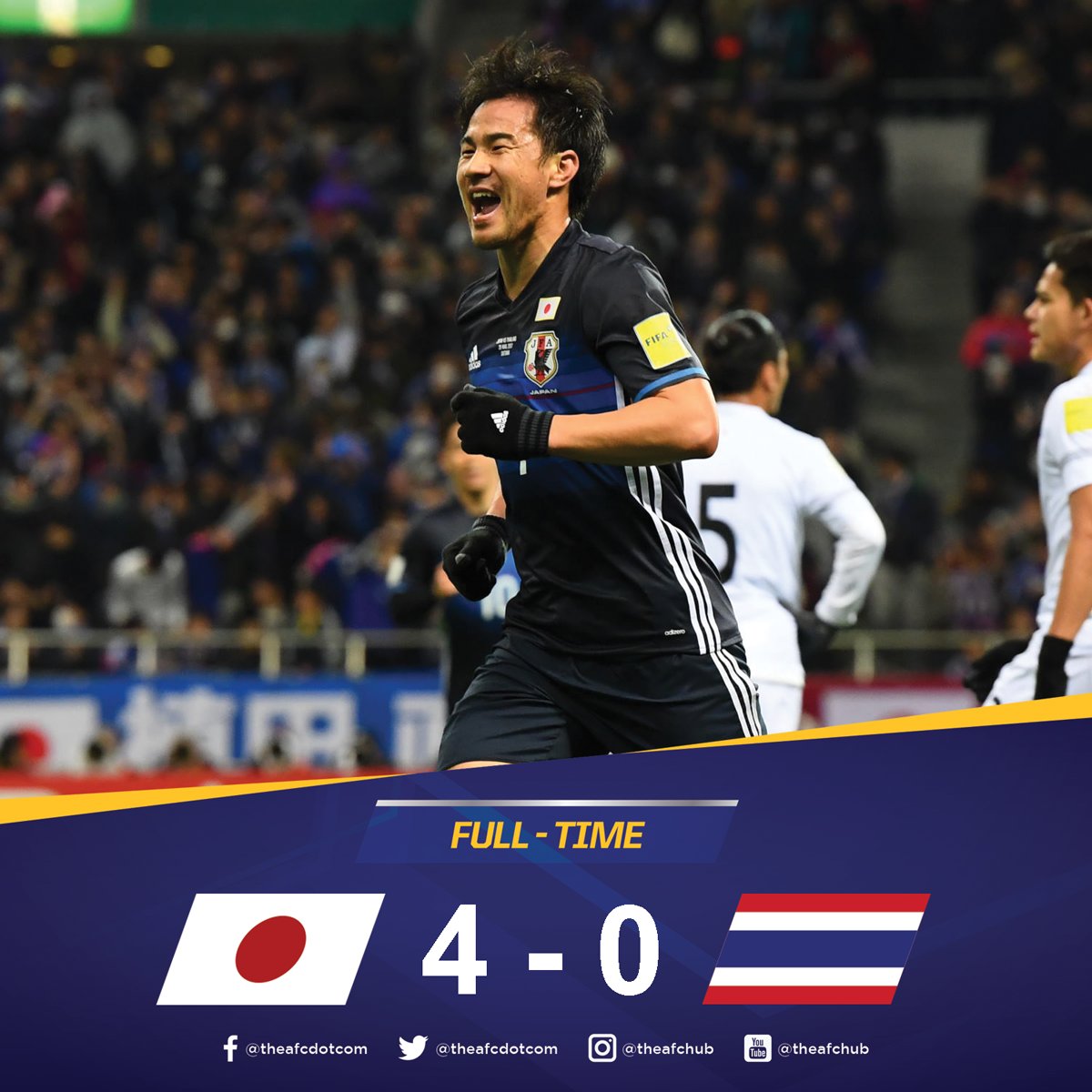 Ảnh bài viết Nhật Bản vs Thailand (Vòng loại World Cup 2018 châu Á - Bảng B)