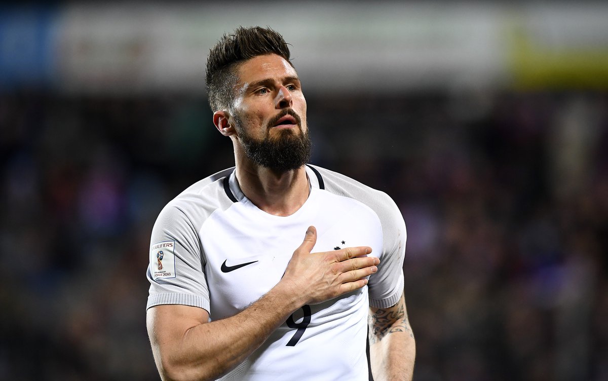 Thống kê giật mình về Olivier Giroud