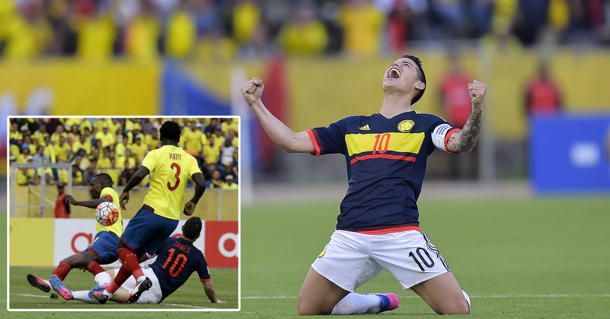 Ảnh bài viết Chùm ảnh: James Rodriguez tỏa sáng, Colombia tiến gần vé World Cup