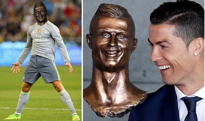 Nhà điêu khắc giải thích về bức tượng Ronaldo 'phiên bản lỗi'