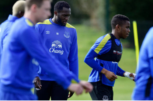 Ảnh bài viết Lukaku lạc lõng trên sân tập của Everton