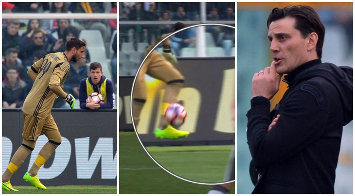 Donnarumma mắc sai lầm không tưởng, Milan hòa thất vọng trước đội cuối bảng
