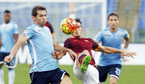 01h45 ngày 5/4, Roma vs Lazio: Bầy sói ngược sóng?