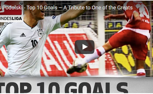 Ảnh bài viết 10 bàn thắng đỉnh nhất sự nghiệp Podolski