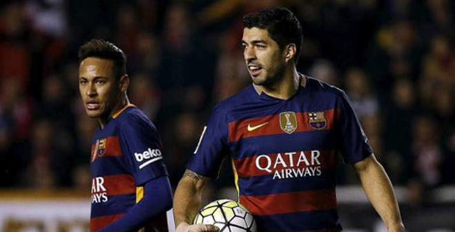 Đội hình tiêu biểu vòng 29 La Liga: Neymar-Suarez 'gánh' phần Messi