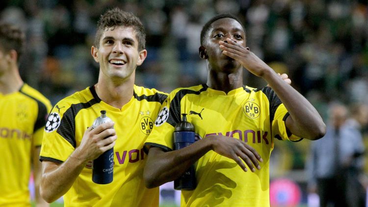 Ảnh bài viết Dembele & Pulisic - Cặp đôi đẻ trứng vàng cho Dortmund
