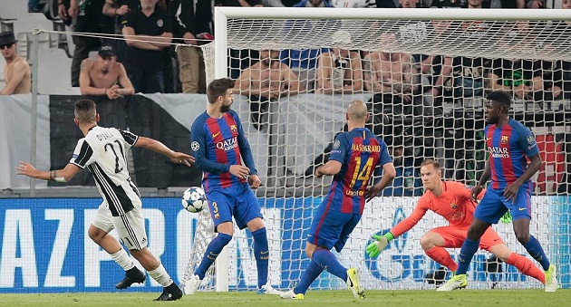 Ảnh bài viết Dybala quẩy tan nát hàng phòng ngự của Barca