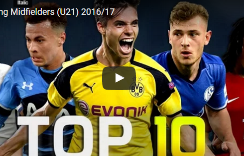 Ảnh bài viết 10 tiền vệ trẻ (U21) triển vọng nhất 2017