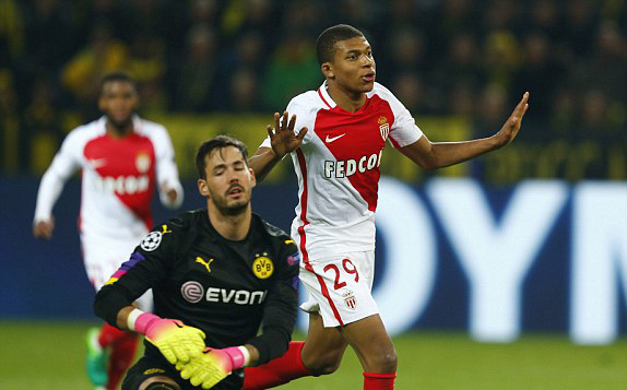 Ảnh bài viết Dortmund 2-3 Monaco (Lượt đi tứ kết Champions League 2016/17)