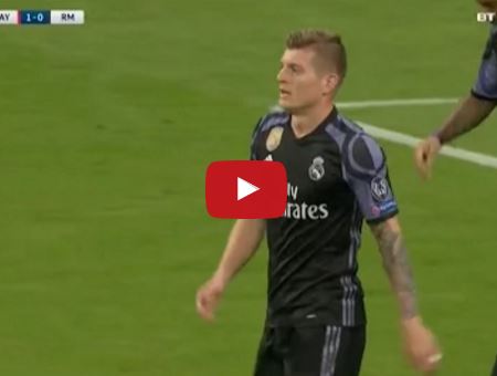 Ảnh bài viết Màn trình diễn của Toni Kroos vs Bayern Munich 
