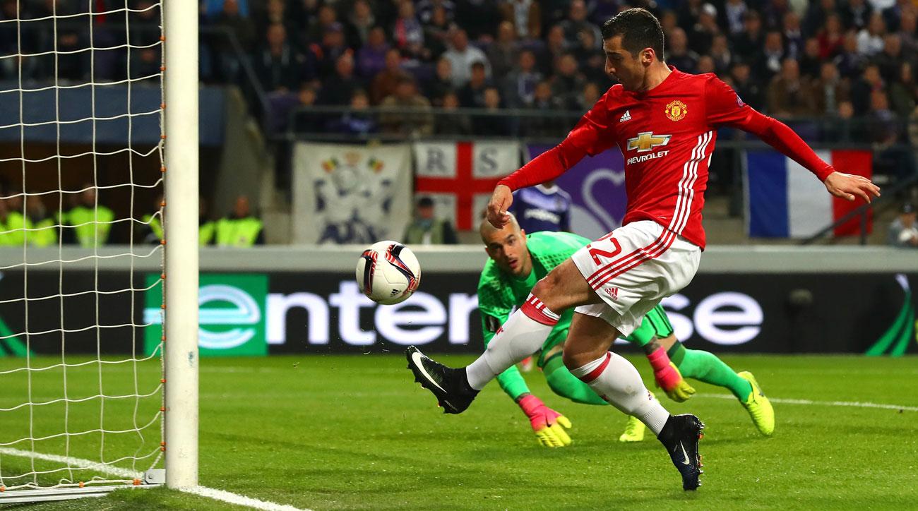 Ảnh bài viết Màn trình diễn của Henrikh Mkhitaryan trước Anderlecht