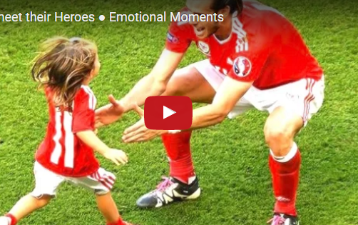 Ảnh bài viết Xúc động với cảnh những đứa bé được gặp thần tượng