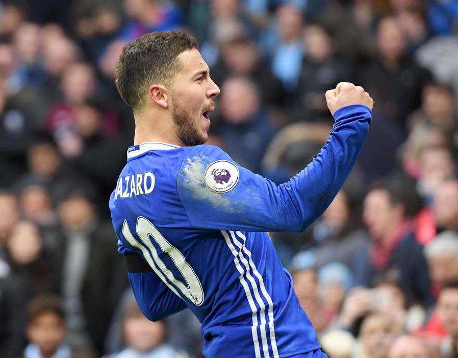 Ảnh bài viết 10 ngôi sao hiệu quả nhất của M.U và Chelsea mùa này: Hazard dẫn đầu