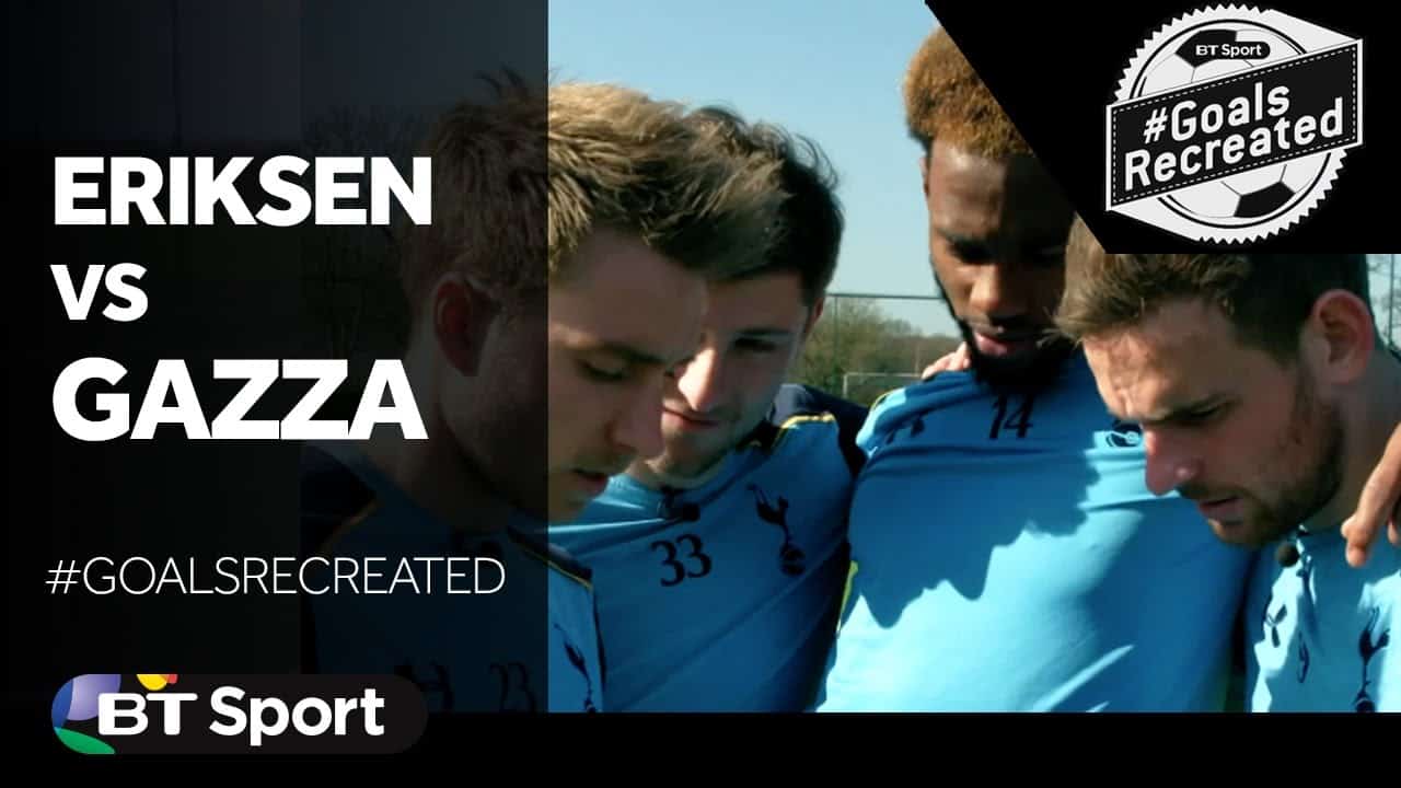 Ảnh bài viết Christian Eriksen vã mồ hôi tái hiện siêu phẩm hạ gục Arsenal