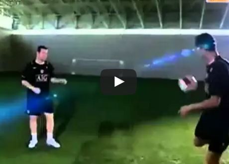 Ảnh bài viết Cristiano Ronaldo biểu diễn Freestyle cùng Wayne Rooney