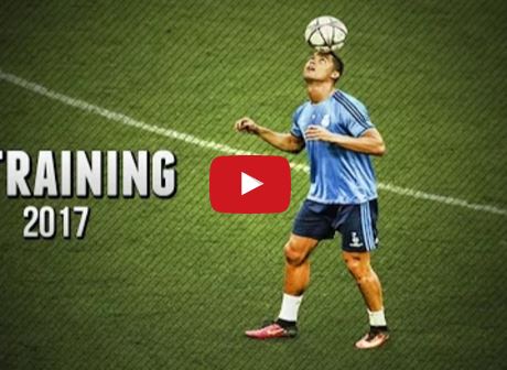 Ảnh bài viết Những pha biểu diễn kĩ thuật cực ảo của Cristiano Ronaldo trên sân tập