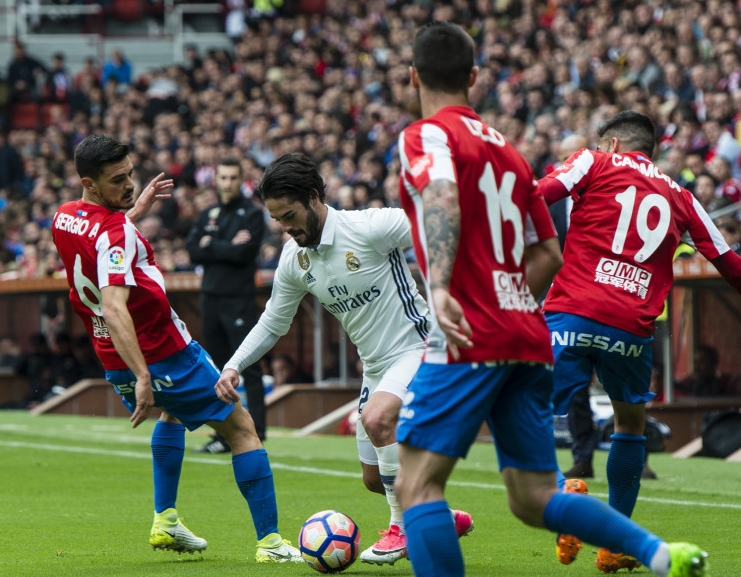 TRỰC TIẾP Sporting Gijon 2-3 Real Madrid: Isco! Isco! Isco! (KT)