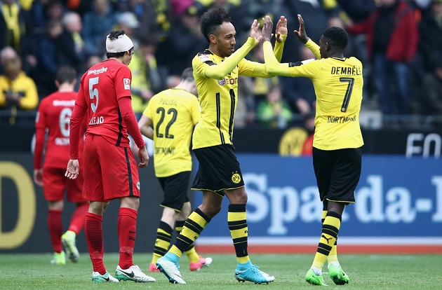 Ảnh bài viết Dortmund vượt ải Frankfurt trong ngày an ninh được thắt chặt