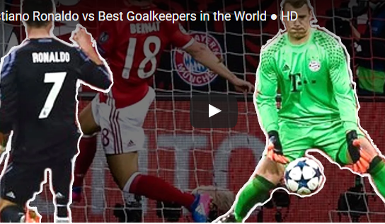 Ảnh bài viết Ronaldo khi đối diện những thủ môn hàng đầu