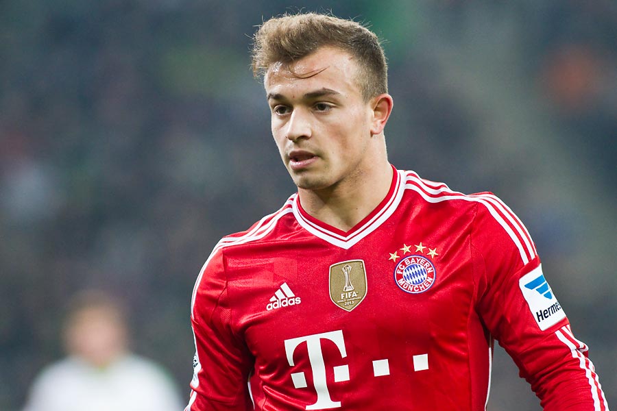 Ảnh bài viết Xherdan Shaqiri khi còn khoác áo Bayern Munich