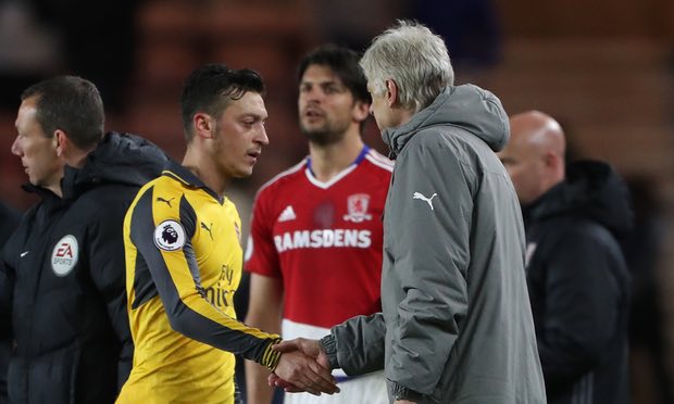 Ảnh bài viết Arsenal thắng nhọc Middlesbrough: Thông điệp từ Wenger