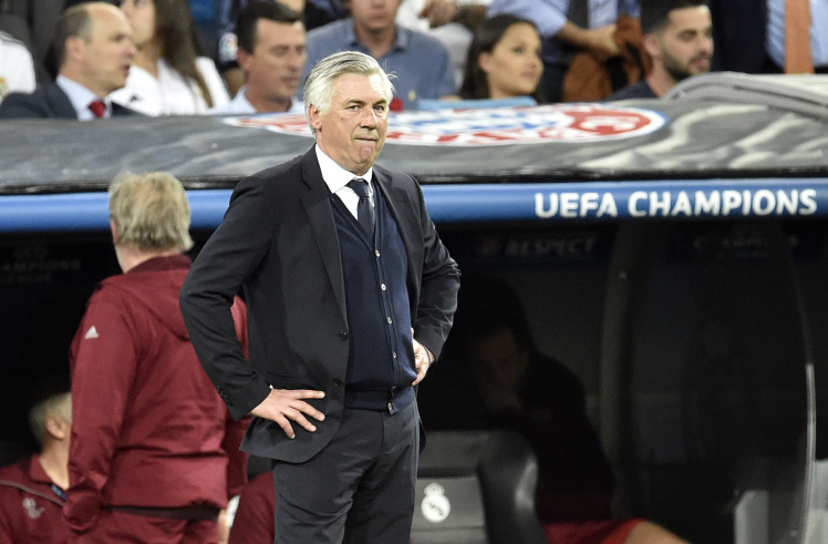 Ancelotti nói gì với trọng tài sau trận đấu?