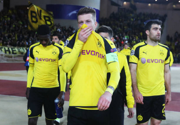 Dortmund bị loại, Reus gắng kiềm nước mắt tại Stade Louis II